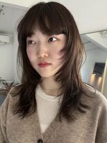 シエカ(CIECA.)&nbsp;ダークアッシュ/似合わせカット/ミディアムレイヤーカット