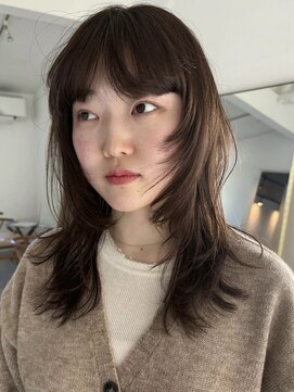 シエカ(CIECA.) ダークアッシュ/似合わせカット/ミディアムレイヤーカット