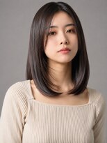 トリニティ(trinity) 髪質改善 縮毛矯正 オイルストレート ブラウンカラー 豊見城