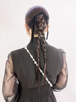 アルバム 新宿(ALBUM SHINJUKU)&nbsp;ヘアアレンジ結婚式カチモリ韓国_ba589811