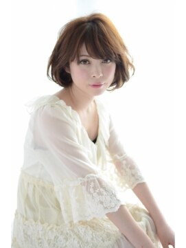 フレイムス ヘアアンドリラックス 吉川店(Frames hair&relax) 愛されナチュラルショートボブ【フレイムス吉川】