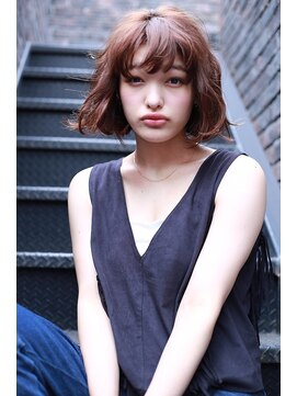 シエナ 渋谷(Siena) siena ぼさふわボブxアイスピンクブラウン