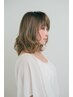 【ダメージレス】カット+カラー　MUCOTAヘアケアコース　　　￥10120