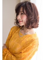 ヘアアンドエステ ヒロイン 西麻布本店(Hair&Esthe HIROIN)&nbsp;上品リラクシーボブ『山村雄貴』