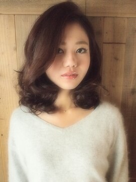 ヘアーミューズ リベロ(hair muse Livero) 【Livero】大人可愛い色っぽミディーウェーブ3