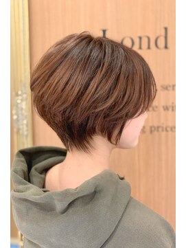 ロンド パルティール 大宮(Lond partir) 暗めカラー/グランマッシュ/デザインカラー/ショートボブ/大宮