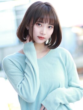 グランド(GRAND) 25歳からの【毛先パーマ /黒髪/ことりベージュ】