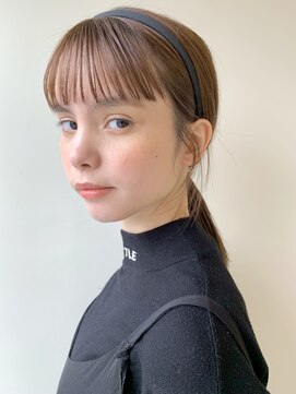 クオン 今泉(quon) 【quon】カチューシャアレンジ -天神 今泉 薬院-