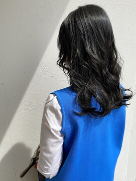 ジュエ ヘアー デザイン(Jue hair design) 暗髪透明感ブルーブラック