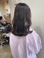 グリーン 渋谷(green)&nbsp;【MIO】透明感グレージュ×ミディアムヘア