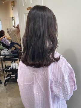 グリーン 渋谷(green) 【MIO】透明感グレージュ×ミディアムヘア