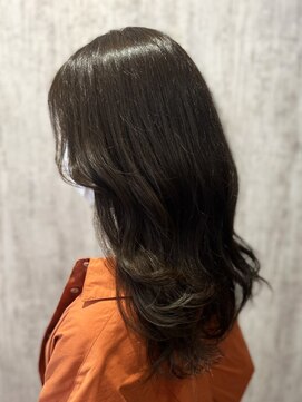 テトテ 門戸厄神店(tetote) 【tetote村山サロンスタイル】ユルウェーブセミディ