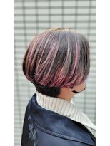 キザシ(KIZASI)&nbsp;前回のハイライトを活かしカッコいい脱白髪染め・バレイヤージュ