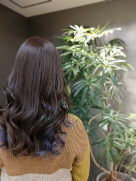 アパルトメント ジェシカ(l'appartement de Jessica) インナーカラー×ブルーラベンダー