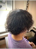 波巻きパーマ【鹿嶋】