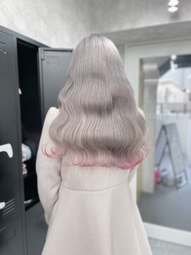 ジオ 国分寺(the O's) 斜めバング/シルキーベージュ/ブラントカット[国分寺駅]