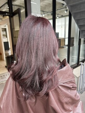 テラスヘア 新潟駅南(TERRACE hair) イルミナ～ボルドーブラウン～