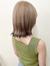 カット＋カラー＋3ステップサブリミックトリートメント　￥8500