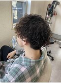 波巻きスパイラルパーマ