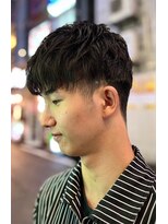 ヒロギンザ 銀座一丁目店(HIRO GINZA)&nbsp;前下げツーブロックショート