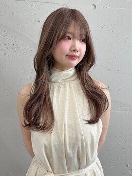 シーク 天神(SEEK) 松尾菫菜/ハイトーンミルクティー/ブリーチ/韓国ヘア