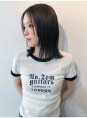 透ける柔らかいブラウンロブ