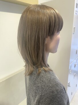 エイト 三軒茶屋店(EIGHT) EIGHT三軒茶屋　ブリーチなしベージュ