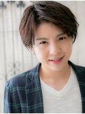 清潔感アースカラービジカジ韓国ヘアX草加