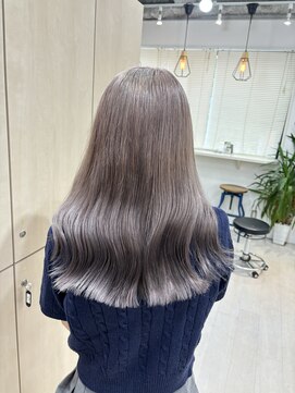 アイズ 横浜(IS) [YASU指名]グレージュカラー/髪質改善/横浜