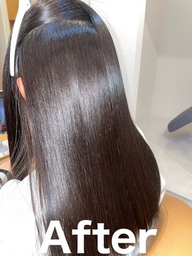 スリーク(SLEEK) 髪質改善【縮毛矯正】SLEEK式 アフター内側