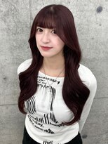 エヌアイ オモテサンドウ(ni omotesando)&nbsp;暗めラベンダー/くびれヘア