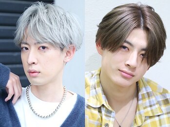 モットコウ 倉敷駅前(Mot-Co)の写真/柔らかさや躍動感など多彩なイメージを創れるカラー技術！洗練されたメンズヘアの魅力へあなたをご招待！