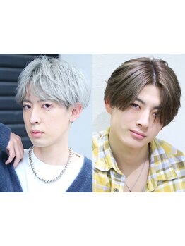 柔らかさや躍動感など多彩なイメージを創れるカラー技術！洗練されたメンズヘアの魅力へあなたをご招待！
