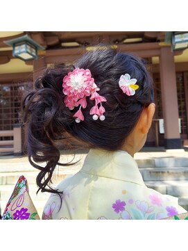 アロー(Arrow) 七五三ヘアー☆