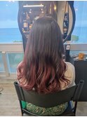 ハイライト+バレイヤージュ♪