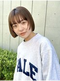 ぷつっとボブ　マッシュボブ　ミニボブ　顔まわりレイヤー