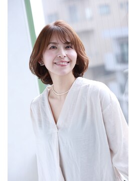 イチリン 千葉(ICHIRIN) ひし形ミディアムボブ