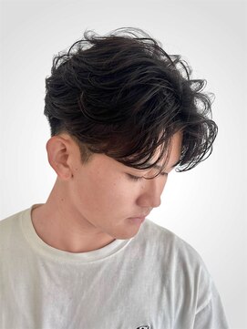 アノ 別府店(Ano.) 大分ニュアンスパーマセンターパートフェザーパーマ毛流れパーマ