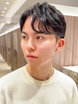 ヨリ サッポロ 札幌大通(yori SAPPORO)&nbsp;ニュアンスパーマ/センターパート/韓国マッシュ/ダークアッシュ