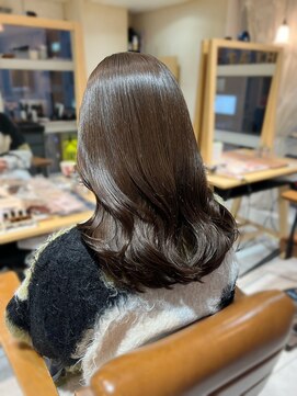 ラボヌール ヘアー エクラ(La Bonheur hair eclat) ショコラグレージュ