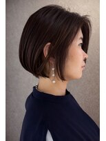 ハートボックス 四谷店(Heart box) 骨格補正のボブスタイル