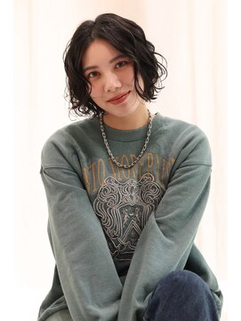 シロフ シンジュク(shirof shinjuku) ボブパーマ/黒髪パーマ/ラフウェーブ