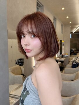 オムニス 表参道(Omnis) ボブレイヤータッセルボブぱつっとボブ内巻きボブヘア髪質改善