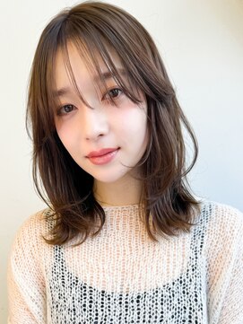 シュガー ヤマガタ(SUGAR yamagata) 韓国風ふんわりミディ◎顔周りカット×ショコラベージュ