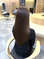 リファインド(REFINED) 髪質改善〈極〉ロングレイヤー×ブラウンベージュ 大関