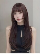 アミリー ひたち野うしく店(Amily)&nbsp;ハイライトバレイヤージュダブルカラーケアブリーチ20代30代