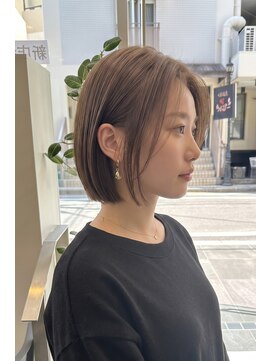 トレ(tre.) 髪質改善 レイヤースタイル 大人可愛い