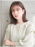 韓国風xシースルーバングxエギョモリxタンバルモリxレイヤー