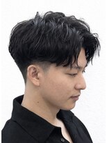 ドルクス 上野店(Dorcus)&nbsp;センターパート/シャドウパーマ