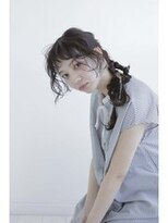 キース(KITH)&nbsp;前髪×あみおろしツインアレンジ（長岡京）